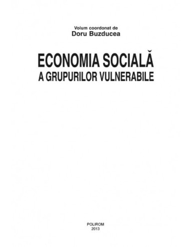 Economia socială a grupurilor...