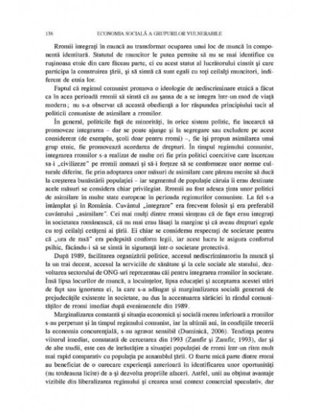 Economia socială a grupurilor vulnerabile