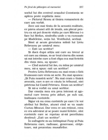 Pe firul de păianjen al memoriei...