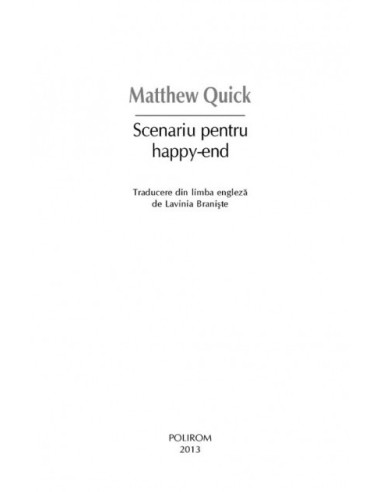 Scenariu pentru happy-end