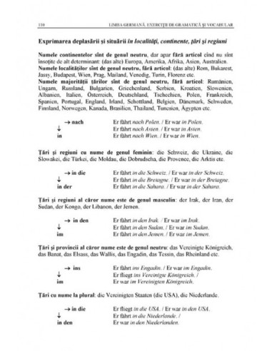 Limba germană. Exerciții de gramatică... Limba germană. Exerciții de gramatică...