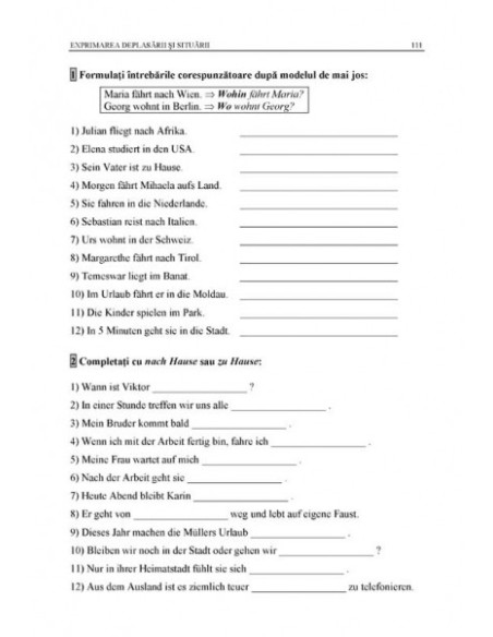 Limba germană. Exerciții de gramatică și vocabular (ediția a VIII-a revăzută și adăugită)