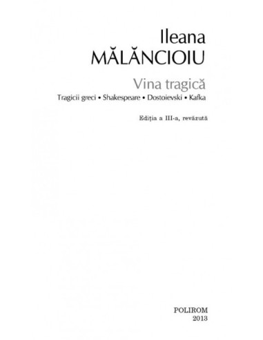 Vina tragică Vina tragică