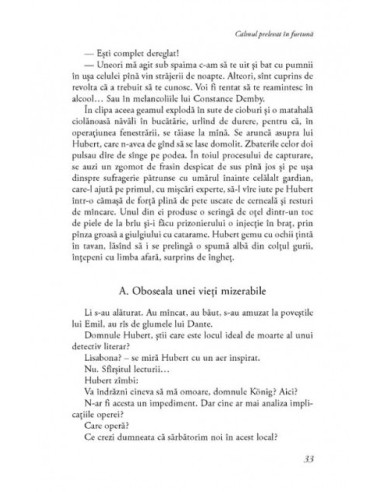 Calmul prelevat în furtună