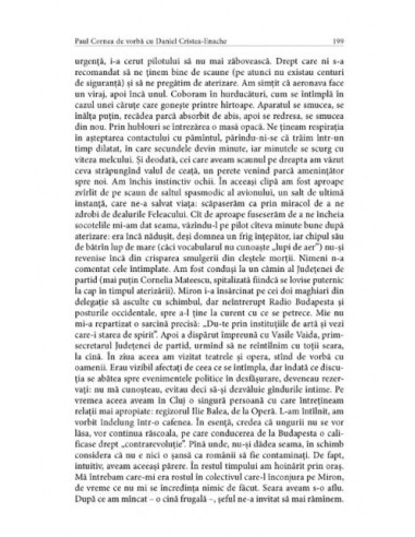 Ce a fost – cum a fost. Paul Cornea... Ce a fost – cum a fost. Paul Cornea...
