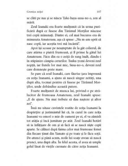 Cronica zeiței