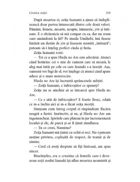 Cronica zeiței