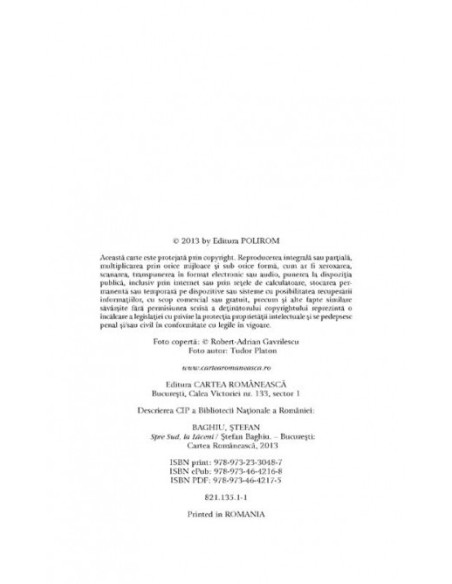 Spre Sud, la Lăceni