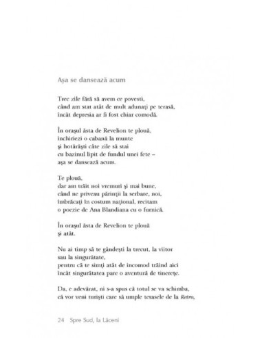 Spre Sud, la Lăceni