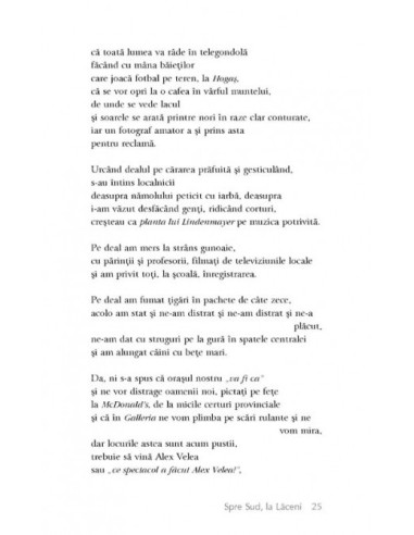 Spre Sud, la Lăceni