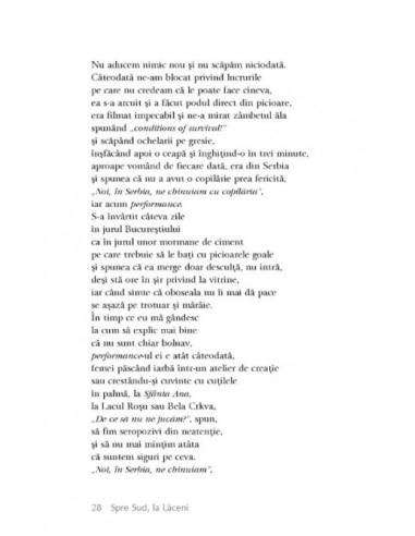 Spre Sud, la Lăceni