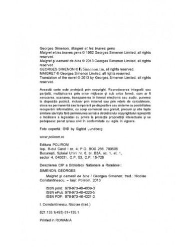 Maigret și oamenii de bine