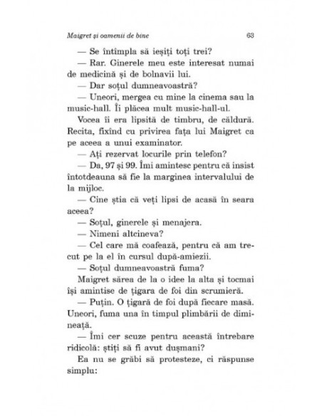 Maigret și oamenii de bine