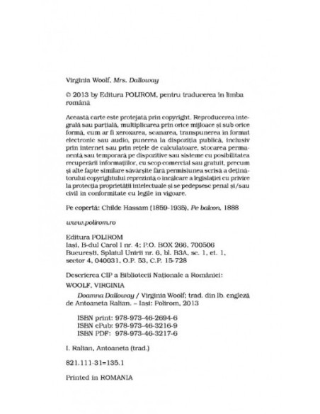 Doamna Dalloway 