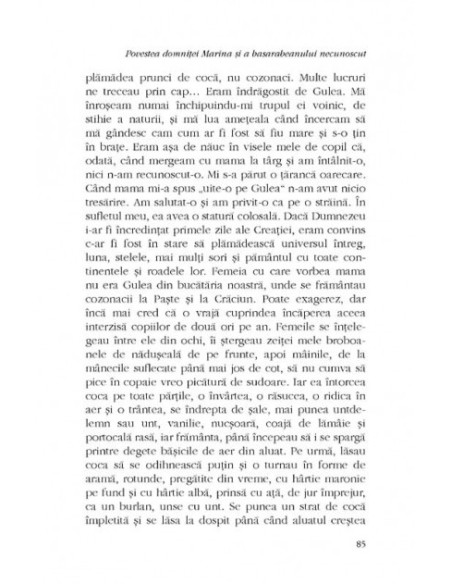 Povestea domniţei Marina şi a basarabeanului necunoscut