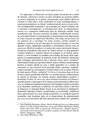 Frumusețea infinitului. Estetica...