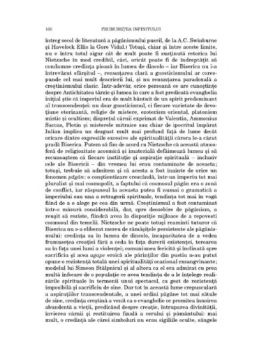 Frumusețea infinitului. Estetica...