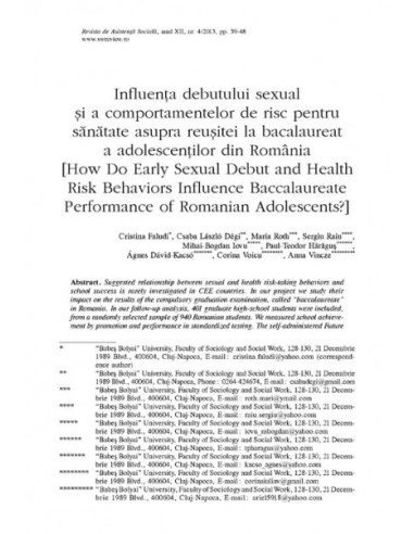 Revista de Asistență Socială. Nr. 4/2013