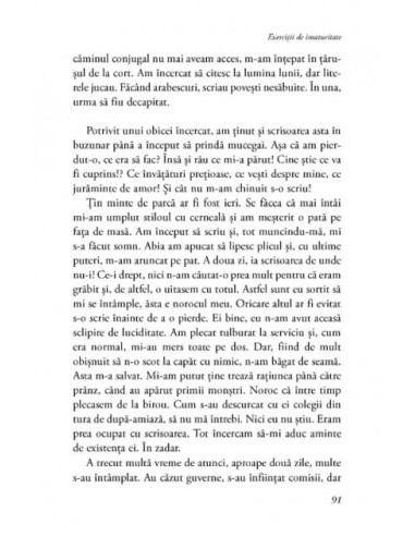 Exerciții de imaturitate