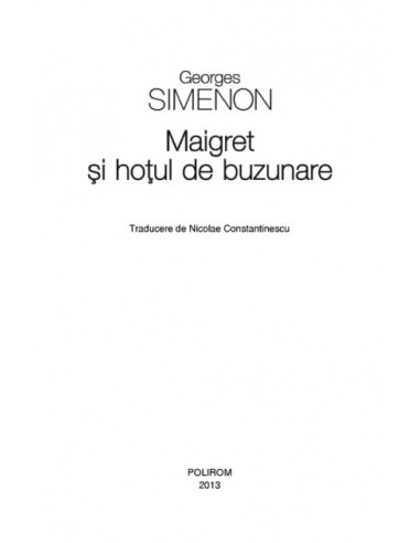 Maigret și hoțul de buzunare