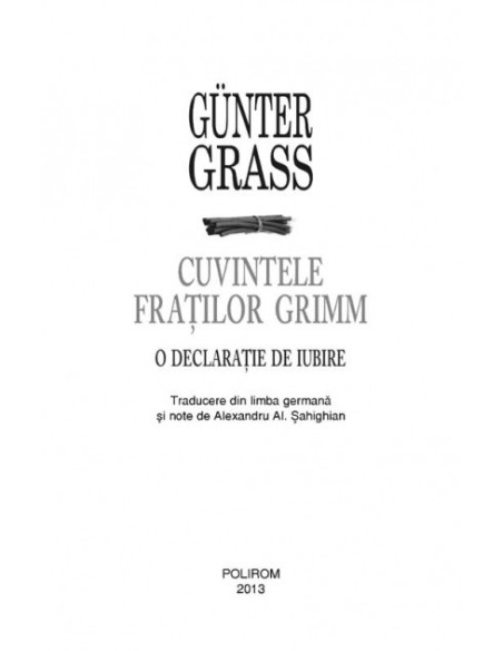 Cuvintele Fraților Grimm