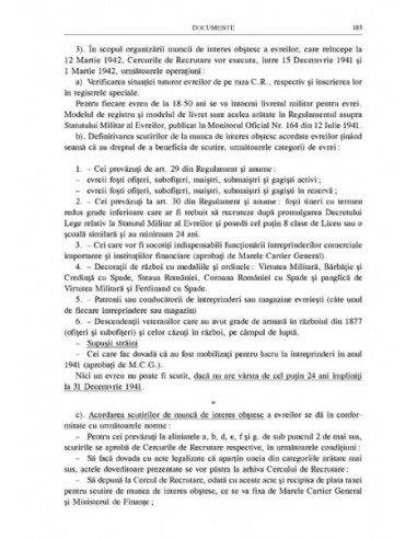 Munca obligatorie a evreilor din... Munca obligatorie a evreilor din...