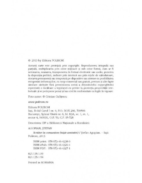 Scriitor în comunism (nişte amintiri)