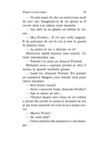 Maigret și omul singur