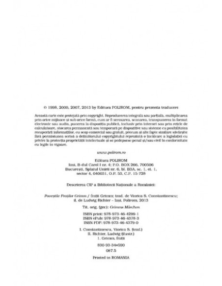 Poveştile Fraţilor Grimm