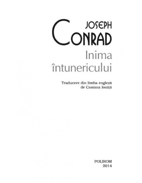 Inima întunericului (ediţie de buzunar)