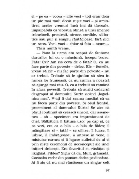 Inima întunericului (ediţie de buzunar)