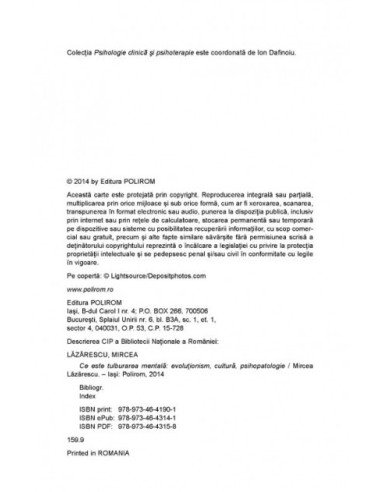 Ce este tulburarea mentală