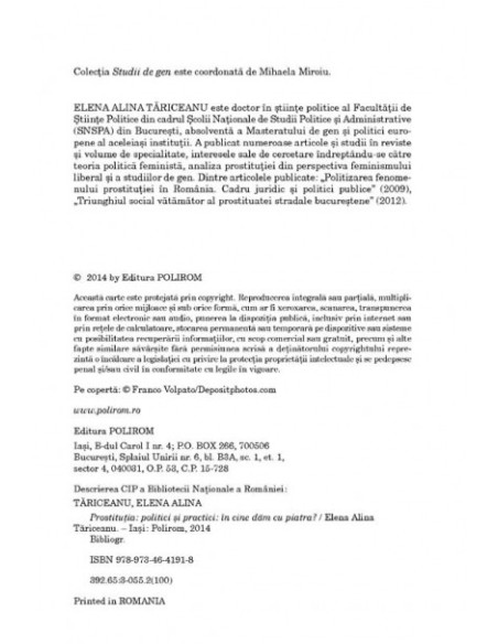 Prostituția: politici și practici. În cine dăm cu piatra?