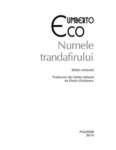 Numele trandafirului Numele trandafirului