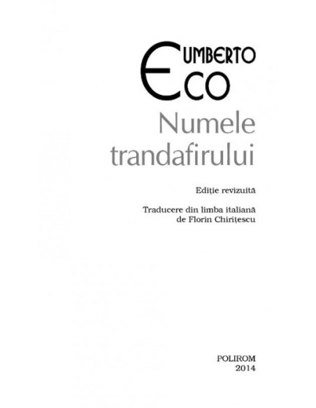 Numele trandafirului