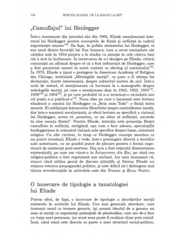 Mircea Eliade. De la magie la mit Mircea Eliade. De la magie la mit