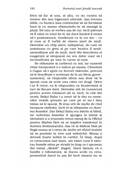 Portretul unei familii turcești. O poveste din Istanbulul de altădată (ediţie de buzunar)