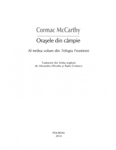 Oraşele din câmpie