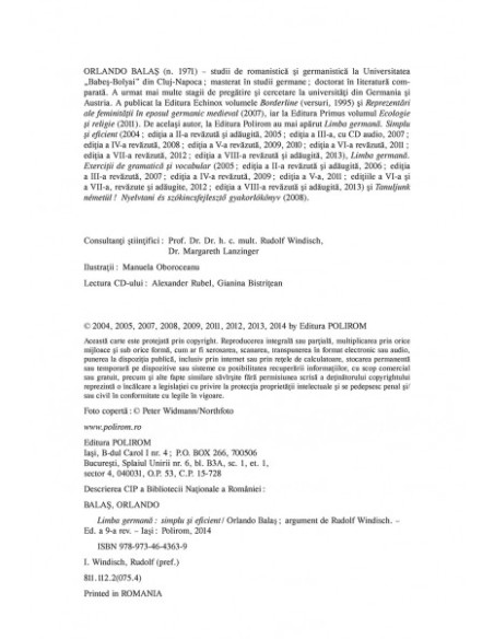 Limba germană. Simplu şi eficient