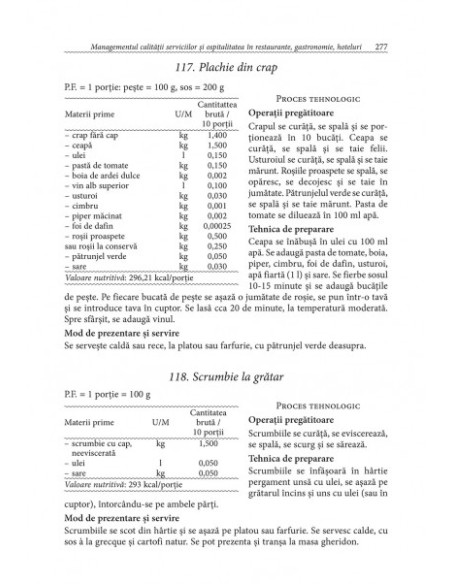 Managementul calității serviciilor și ospitalitatea în restaurante, gastronomie, hoteluri