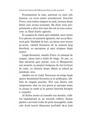 Cazul din bulevardul Beaumarchais și...