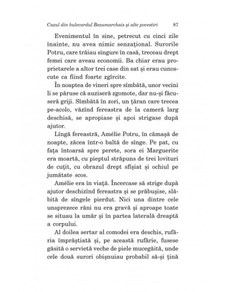 Cazul din bulevardul Beaumarchais și alte povestiri