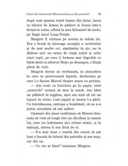 Cazul din bulevardul Beaumarchais și alte povestiri