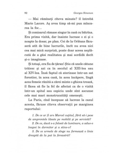 Cazul din bulevardul Beaumarchais și...