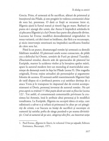 În dialog cu anticii