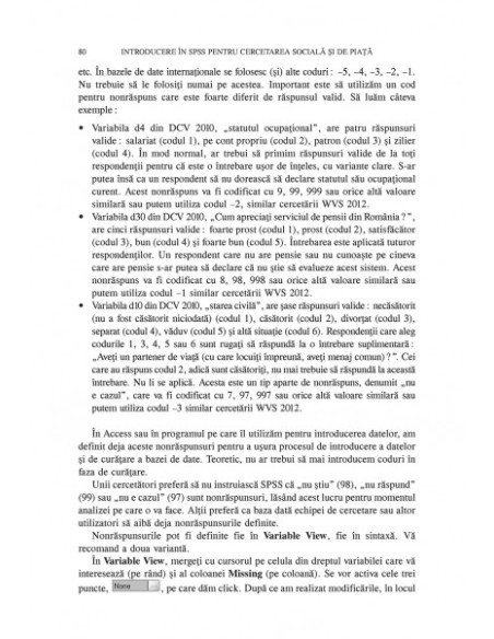 Introducere în SPSS pentru cercetarea socială și de piață