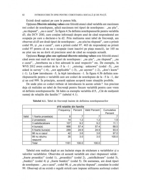Introducere în SPSS pentru cercetarea socială și de piață