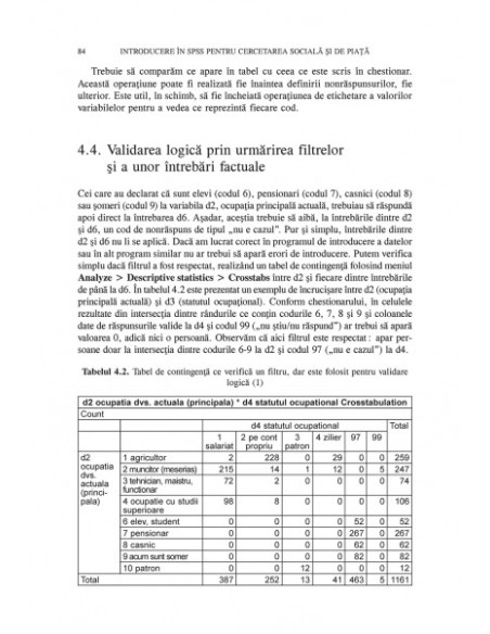 Introducere în SPSS pentru cercetarea socială și de piață