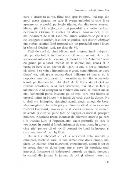 Sebastian, ceilalţi şi-un cîine