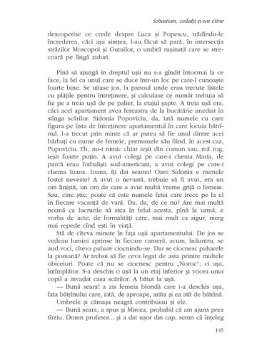 Sebastian, ceilalţi şi-un cîine